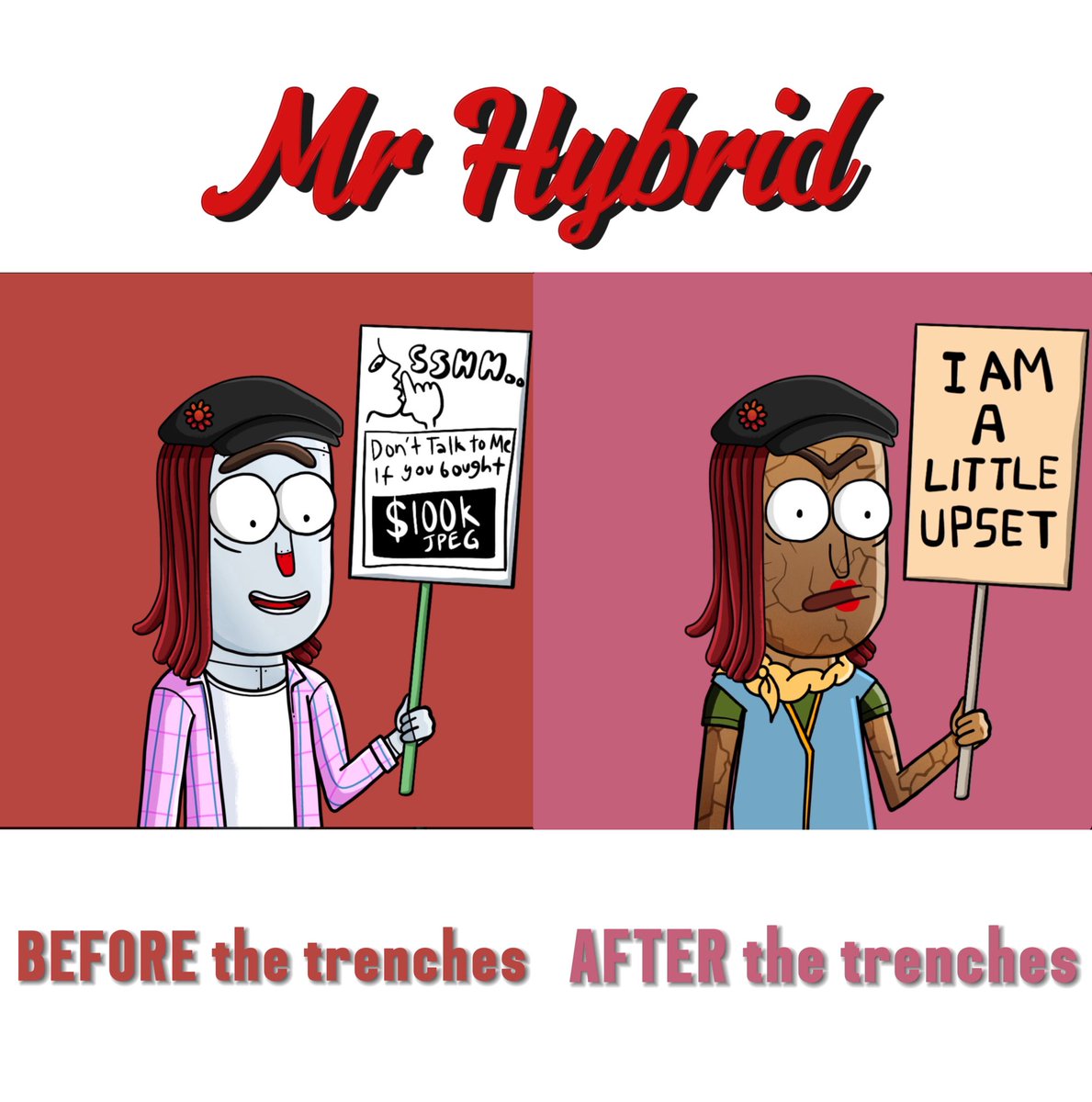 Who else relates? 🤣🤣
<a href="/GodHatesNFTees/">God Hates NFTs 🐇</a> vibes!