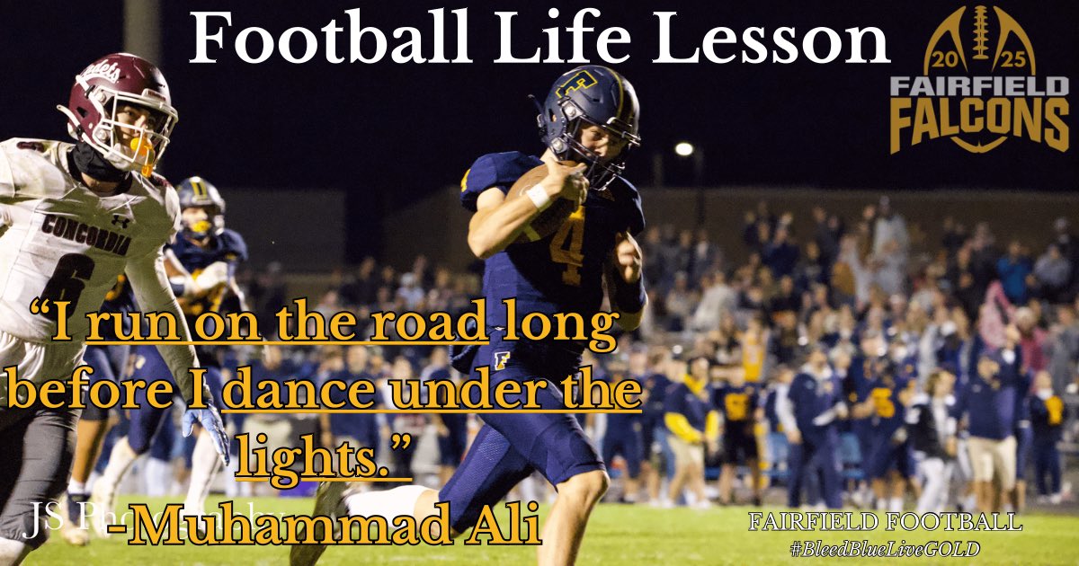 Truth ⬇️ 

#PlayFootball
#LifeLessons
#BleedBlueLiveGOLD