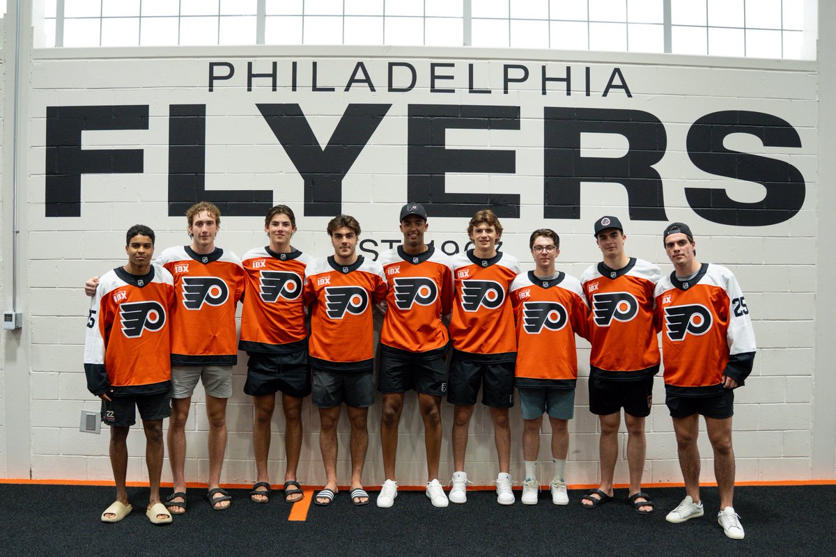 Your 2025 Philadelphia Flyers draft class! #LetsGoFlyers