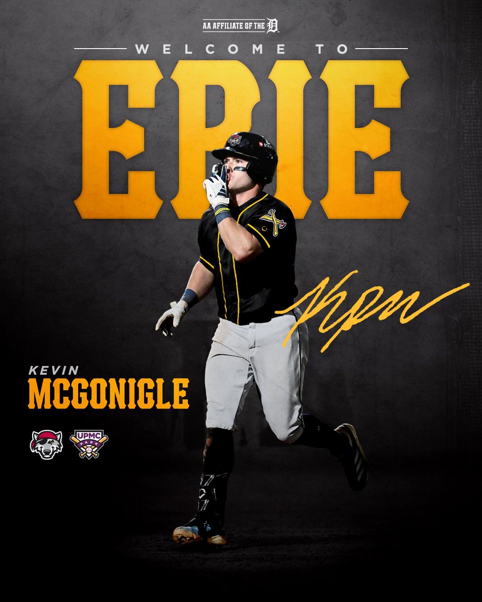 Comin at ya at No. 1️⃣ on the prospect charts, Kevin McGonigle is on his way to UPMC Park!

#RepDetroit