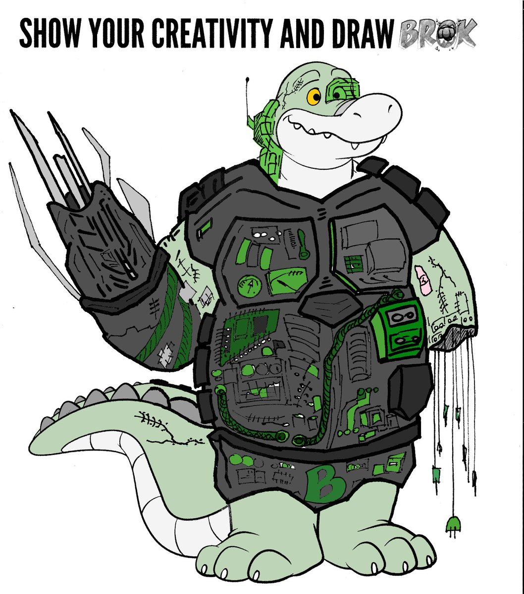 Brok fanart by Ursus Horribilis: <a href="/Ursus2018/">Ursus Horríbilis ᅠ</a>
