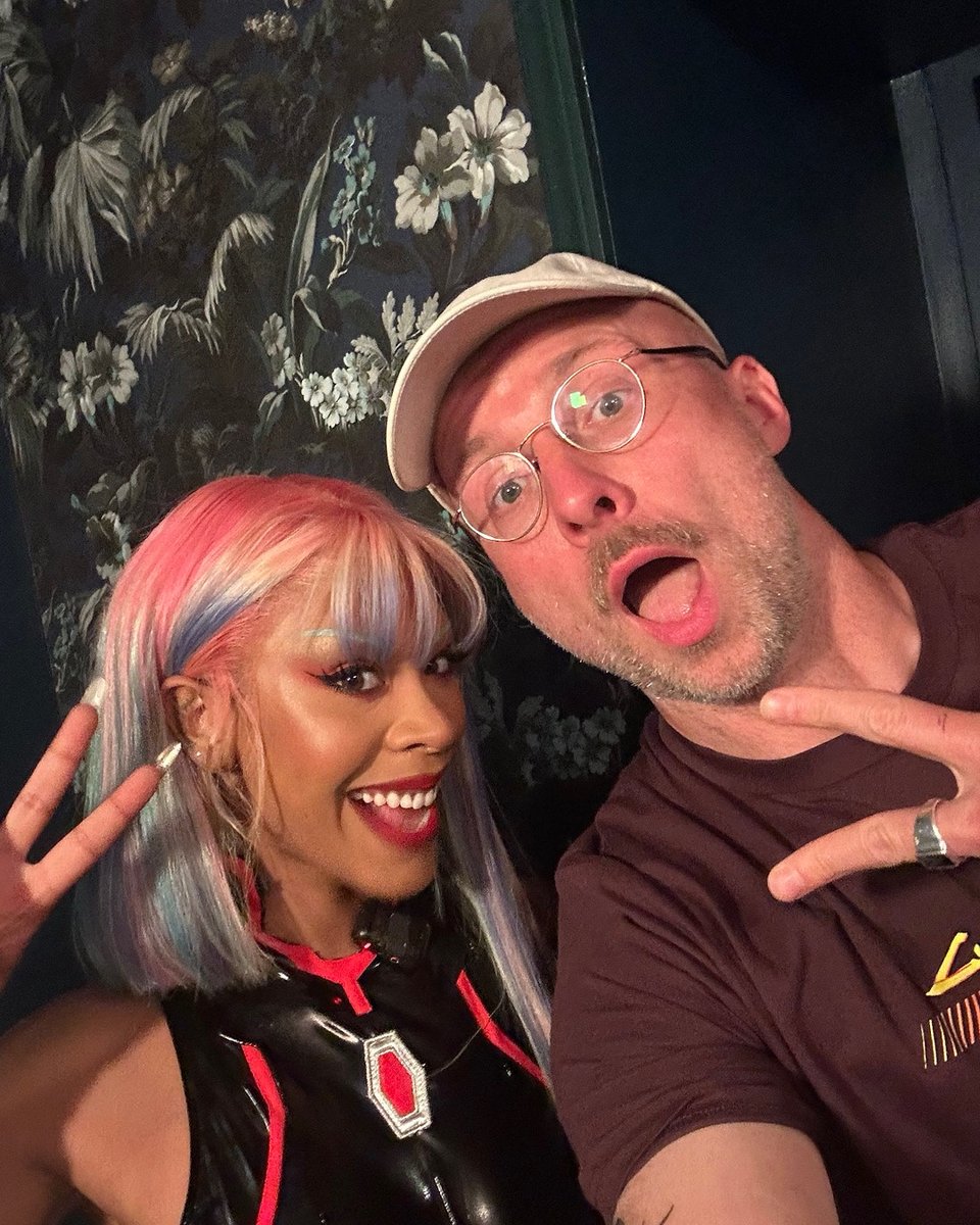 sztybor (@sztybor_writes) on Twitter photo One of my fav moments of <a href="/AnimeExpo/">Anime Expo</a> and <a href="/NetflixGeeked/">Netflix Geeked</a> panel!
I love <a href="/riconasty/">RICO NASTY</a>, one of my favorite rappers right now and she loves Cyberpunk: Edgerunners!🤯
And cosplayed as Lucy!!! 🤯🤯🤯 One of my fav moments of <a href="/AnimeExpo/">Anime Expo</a> and <a href="/NetflixGeeked/">Netflix Geeked</a> panel!
I love <a href="/riconasty/">RICO NASTY</a>, one of my favorite rappers right now and she loves Cyberpunk: Edgerunners!🤯
And cosplayed as Lucy!!! 🤯🤯🤯