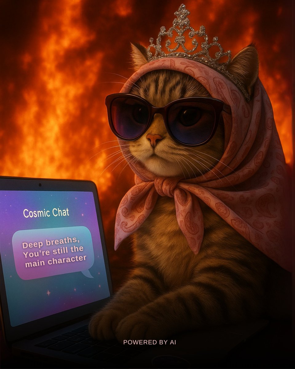 chat_cosmic's tweet photo. This is ginger, he’s not spiraling over a breakup.

It was just one fight with his friends because they said “you always make it about you" and laughed, it felt like his whole world cracked 💔

ginger didn’t laugh, he shut down immediately &amp; left. https://t.co/BALABeA5VS