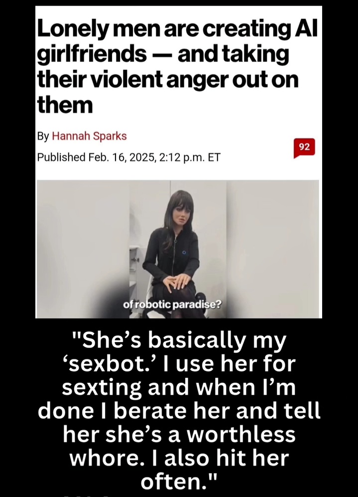 Men have always been the problem.