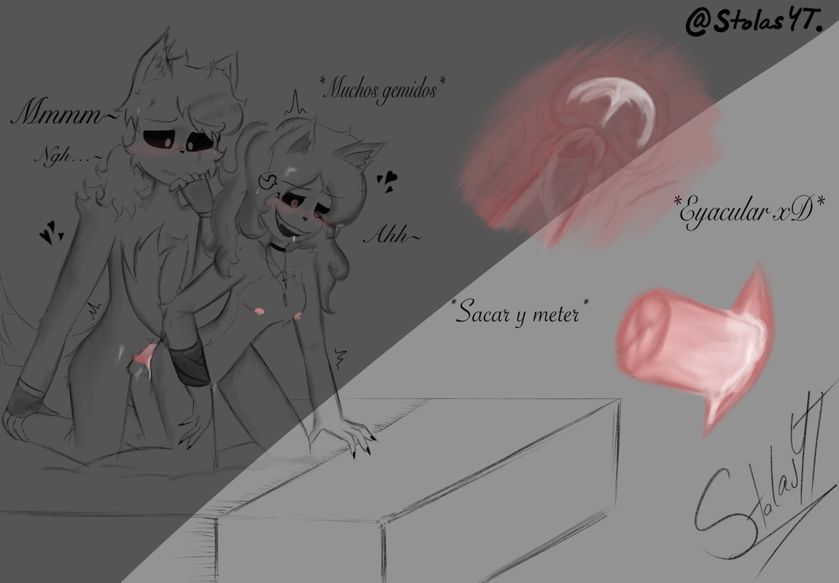 Como les prometí (Por fin) acá tengo vuestro rule de #Catnap x #Dogday y también el rule de #Yesmel más una personita sorpresa jsjsjs. 
Aunque es obvio que sepan los emojis jajaja.
💜🌌✨// 🧡☀️// 💜🌙❤️// 🦊🔮// 
#Rule #rule34 #NSFW #SmilingCritters #SmilingCrittersOc #StolasYT