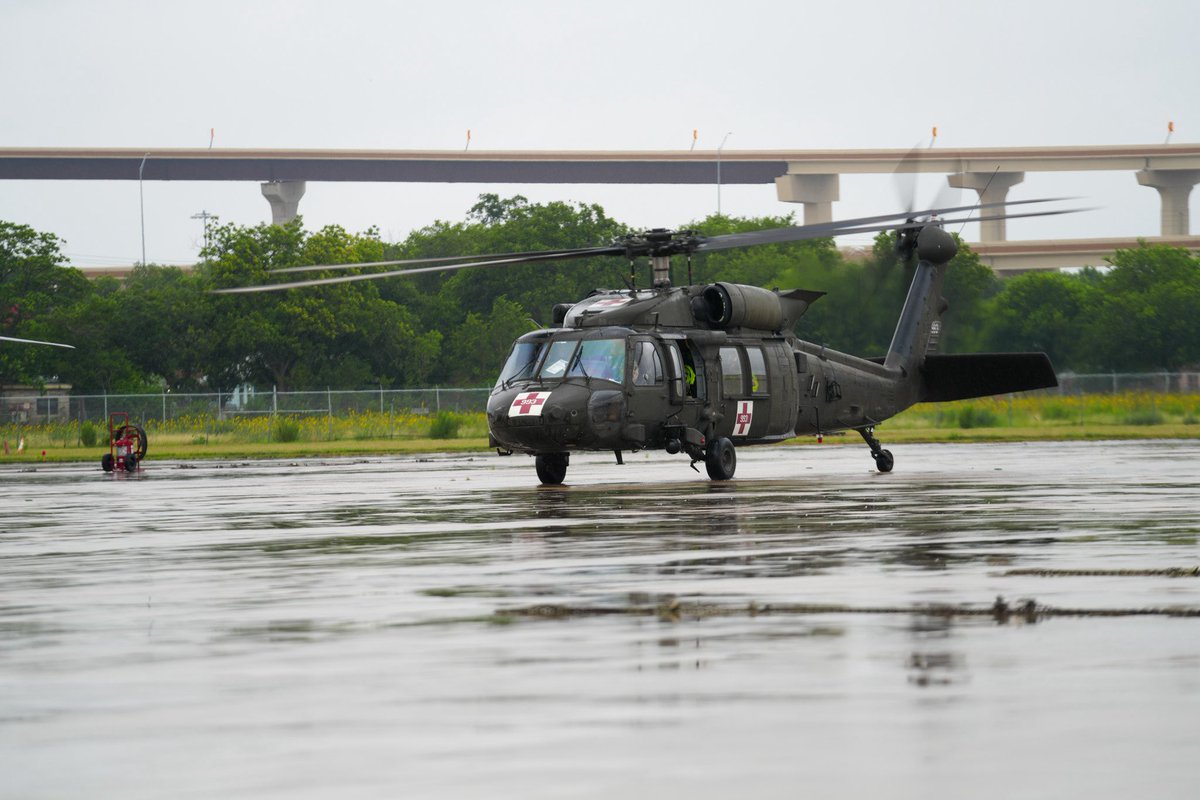 TXMilitary's tweet image. Update: The Texas Military Department's rescue operations have resulted in the successful recovery of 520 individuals. These efforts included 361 air evacuations conducted with UH-60 Black Hawks and 159 ground rescues employing various vehicles and assets.