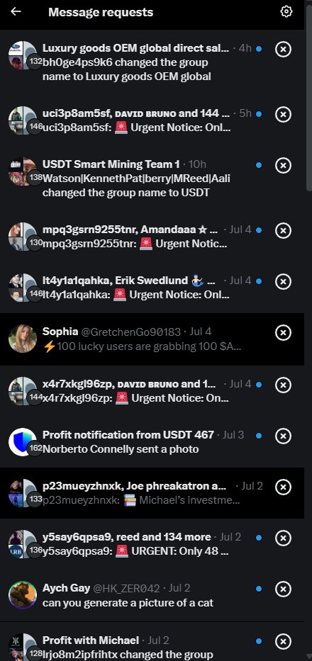 Guys i'm so lucky ive been getting so much crypto lately !! thanks <a href="/elonmusk/">Elon Musk</a> for removing the bots