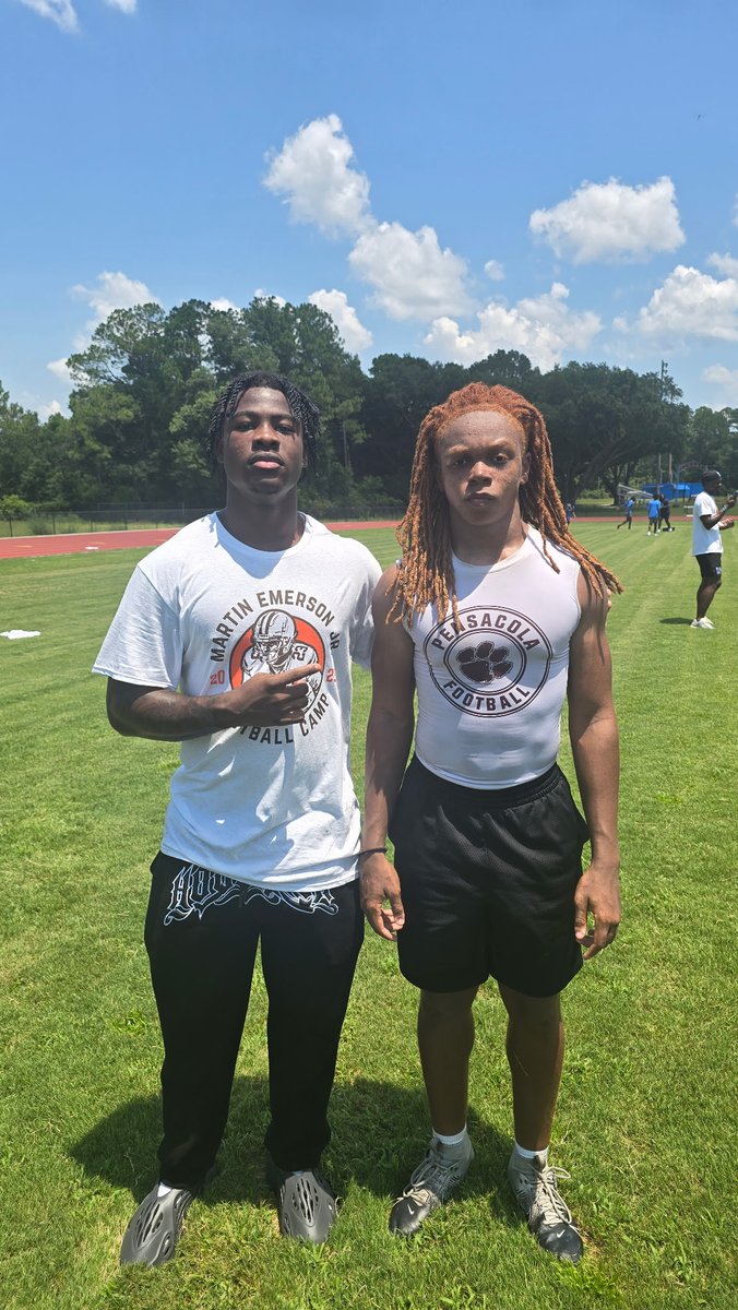 Jacob Perkins (@therealjperk_1) on Twitter photo Had a great workout yesterday at the Martin Emerson Camp. Good luck this season. <a href="/PensacolaFB/">Pensacola High School Football</a>
<a href="/MartyMargg1/">Martin Emerson Jr</a> #Browns <a href="/DevonWitherspo1/">Devon Witherspoon</a> #Seashawks <a href="/DacarrionM/">Mac Mcwilliams</a> #Eagles <a href="/KobyHoward3/">Koby Howard</a> #PennState Had a great workout yesterday at the Martin Emerson Camp. Good luck this season. <a href="/PensacolaFB/">Pensacola High School Football</a>
<a href="/MartyMargg1/">Martin Emerson Jr</a> #Browns <a href="/DevonWitherspo1/">Devon Witherspoon</a> #Seashawks <a href="/DacarrionM/">Mac Mcwilliams</a> #Eagles <a href="/KobyHoward3/">Koby Howard</a> #PennState