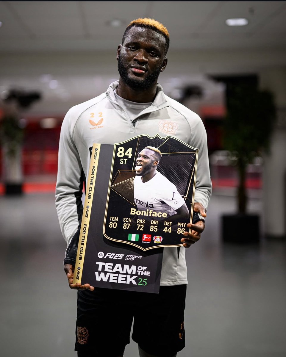 sachatavolieri's tweet photo. 🚨🔴⚫️ Victor Boniface’s in talks with AC Milan! 

🗣️🇳🇬  Nigerian striker has opened the door to a permanent move to the Rossoneri as talks with Boniface side have already taken place. 

🇩🇪 Bayer Leverkusen could consider a departure this summer. #mercato https://t.co/4T4TRyCJym