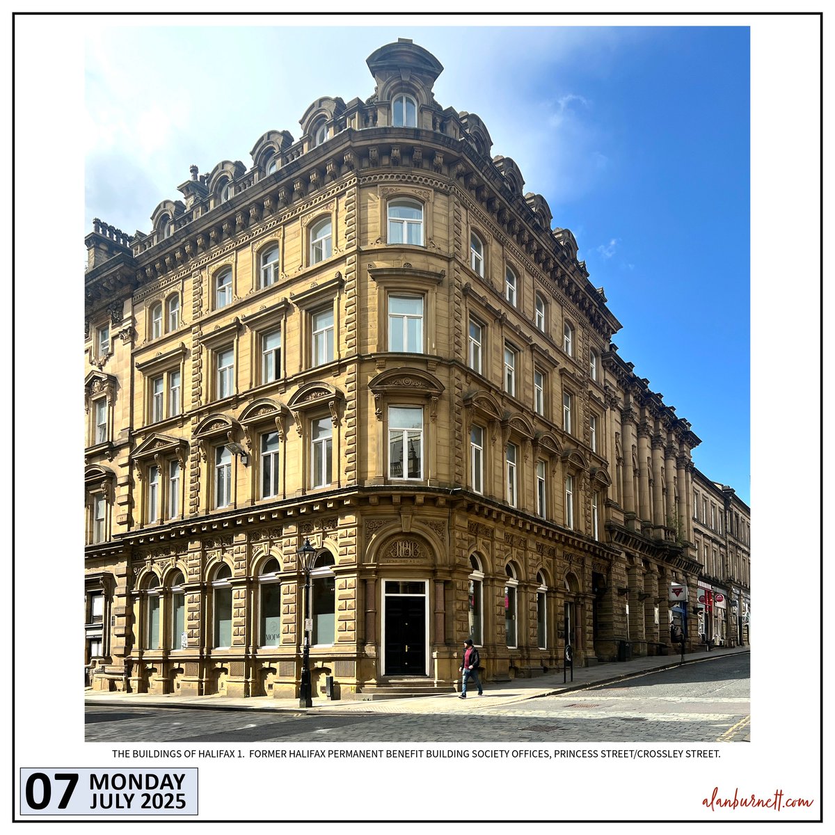 ABFixby's tweet image. I managed a good walk around Halifax the other day, and I decided to focus on some of the lovely buildings we all walk by each day and never really notice. This week is therefore devoted to "The Buildings Of Halifax," and I start at the corner of Princess Street and Crossley…