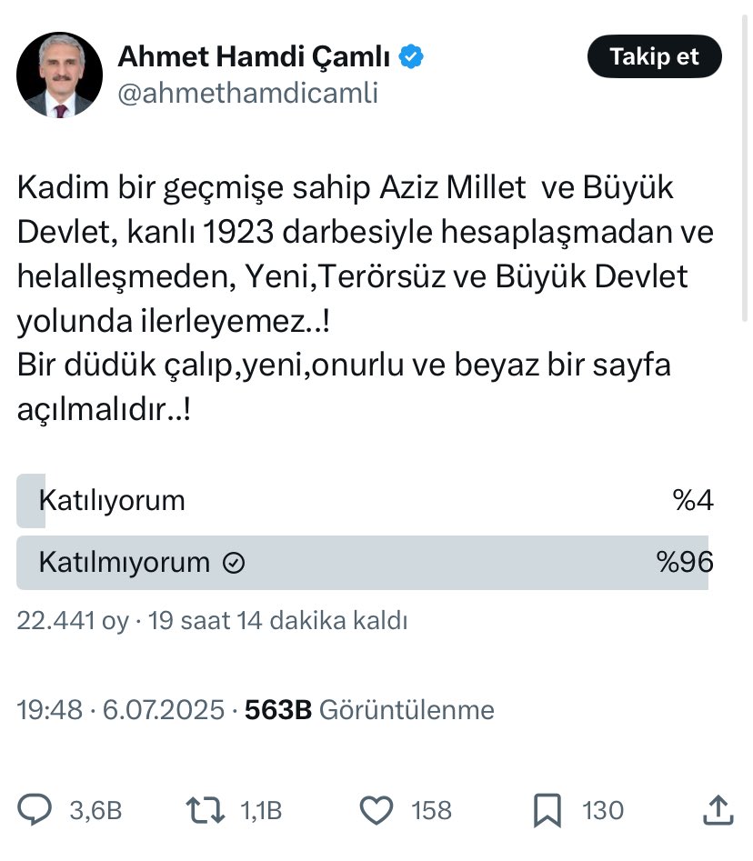 Bu arada hesaplaşmayı deneyen yedi düvel topuklayarak kaçtı. 
Kurtuluşa,vatanın namusuna hürriyetine kavuşmasına hangi Türk darbe diyebilir? 
Hadi Yunan İngiliz Fransız olsan anlarım