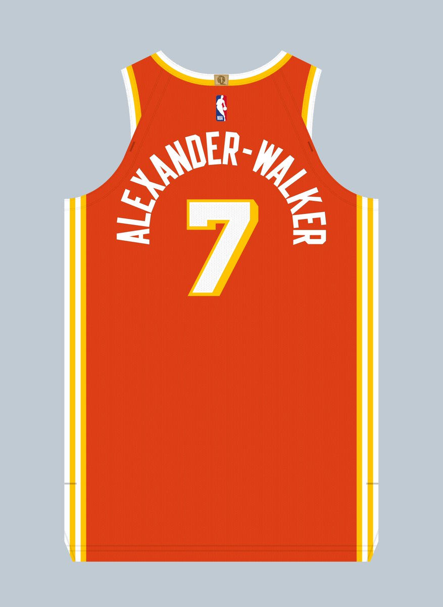 EtienneCatalan's tweet image. Nickeil Alexander-Walker (@NickeilAW) will wear No. 7 for the #Hawks. Number last worn by Jarrett Culver in 2023. #NBA