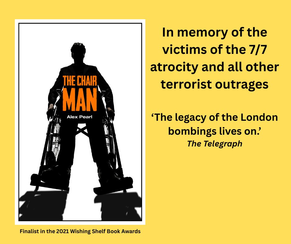 AlexBPearl's tweet image. amazon.co.uk/Chair-Man-Alex… #books #Londonbombings