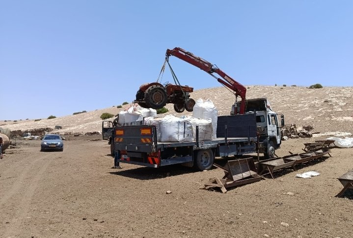 "It is the Nakba of the Jordan Valley", a senior Israeli activist tells me, as he takes me through "the last days of the ethnic cleansing in the area". "Road 90 and Road Alon have been emptied of Palestinian shepherds", he says.

From the River to the Sea, the destruction of