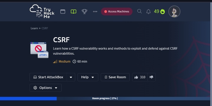 Favour 💯 (@_fayvoro) on Twitter photo 6/100
The power supply that came today was set as view once so I couldn't do much.
- I started learning CSRF on Tryhackme, for further understanding.
- I read an article on how CSRF Attacks can lead to Stored XSS.
Dr. <a href="/ireteeh/">Dr Iretioluwa Akerele</a>
<a href="/segoslavia/">Ṣẹ́gunfúnmi😎</a>
#100DaysOfCyberSecurity 6/100
The power supply that came today was set as view once so I couldn't do much.
- I started learning CSRF on Tryhackme, for further understanding.
- I read an article on how CSRF Attacks can lead to Stored XSS.
Dr. <a href="/ireteeh/">Dr Iretioluwa Akerele</a>
<a href="/segoslavia/">Ṣẹ́gunfúnmi😎</a>
#100DaysOfCyberSecurity