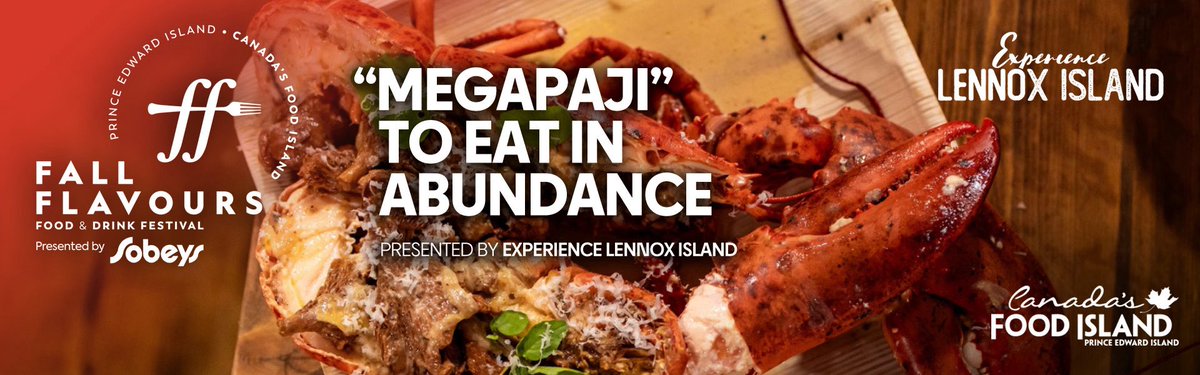 Megapaji: To Eat in Abundance offers a one-of-a-kind cultural &amp; culinary experience that can’t be found anywhere else in Atlantic Canada! An open-fire preparation of PEI lobster, oysters, and mussels, combined with storytelling and traditional techniques!

tickets.fallflavours.ca/1a711081e1a210…