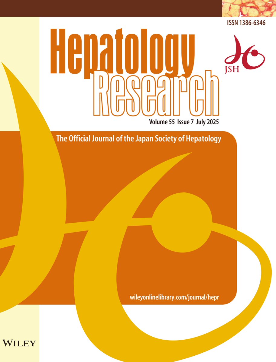Hepatology Research (@hepatolres) on Twitter photo Our July issue is out!!
👉onlinelibrary.wiley.com/toc/1872034x/2…
#LiverX <a href="/WileyHealth/">Wiley Clinical Health</a> Our July issue is out!!
👉onlinelibrary.wiley.com/toc/1872034x/2…
#LiverX <a href="/WileyHealth/">Wiley Clinical Health</a>
