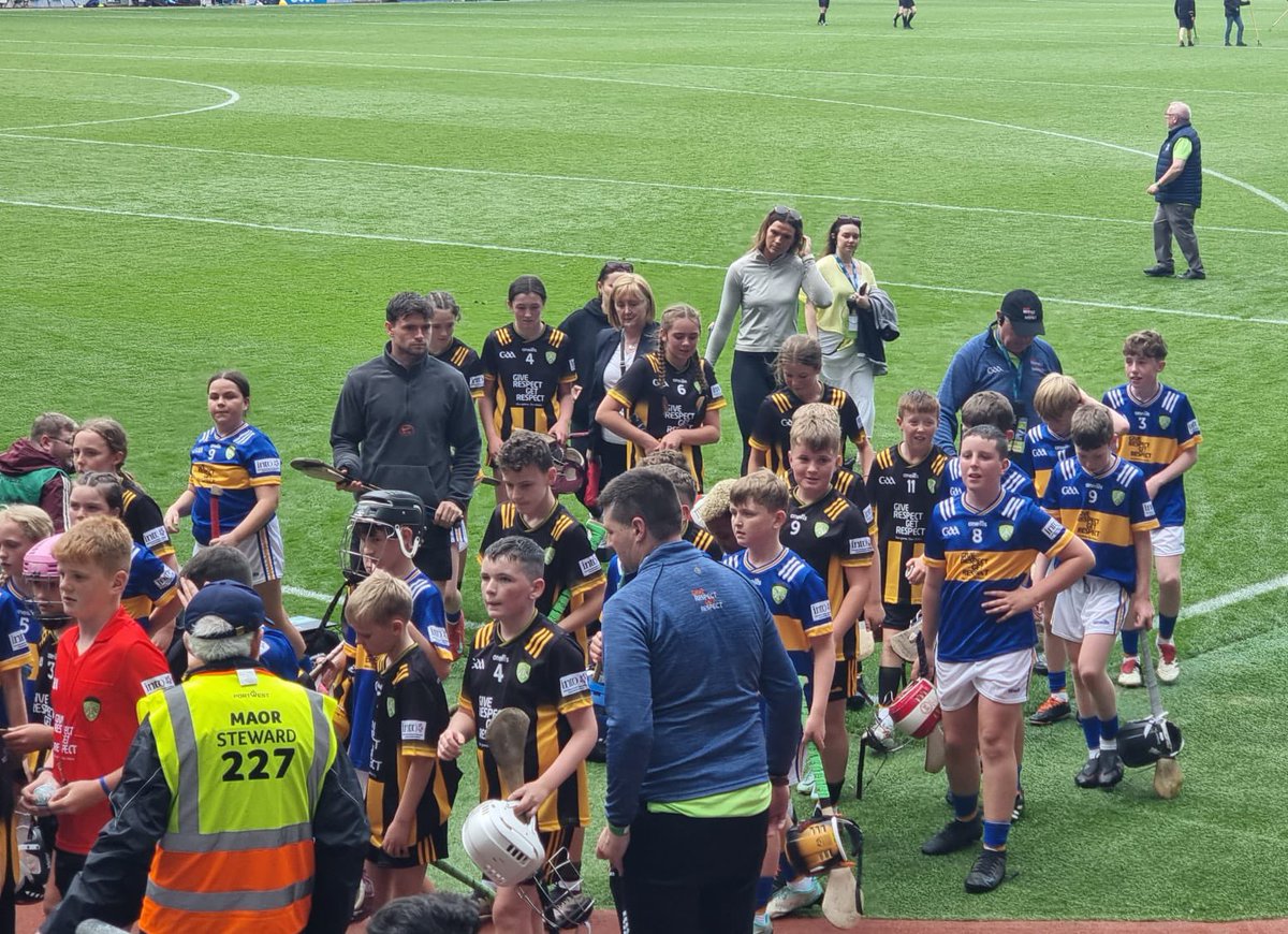 Well done to our U12/U14 sharpshooter Pauric Melanophy who represented the club today at the All Ireland semi final in Croke Park, playing for the winning side Tipperary. A fantastic achievement Pauric &amp; throughly deserved👏👏👏