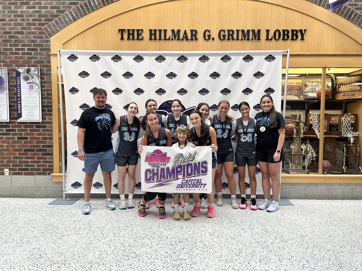 Cincy Swish Chialastri26 defeats TNBA Cleveland Select 48-37 to capture the Gold Bracket Championship Game at the GBA Midwest Showcase in Columbus! Congratulations ladies! #GBAchamps