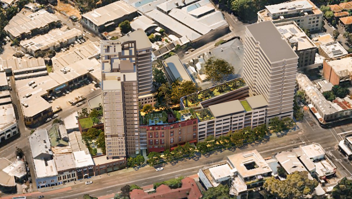 The state govt have announced that they are further increasing the density of the Camperdown dive site: up from 500 units to 577, with 220 for essential workers.

They’re calling it ‘The Joinery, Annandale’.

We’re so proud that our pressure has resulted in such a good outcome.