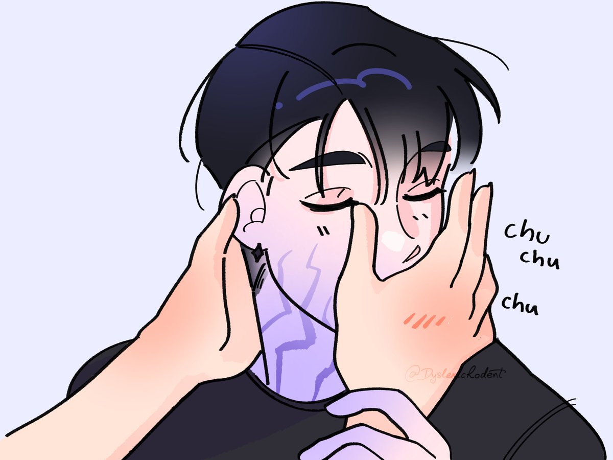 DyslexicRodent's tweet image. Live rent free in my head, no taxes no nothin 😔 #KPOPDEMONHUNTERS #rujinu