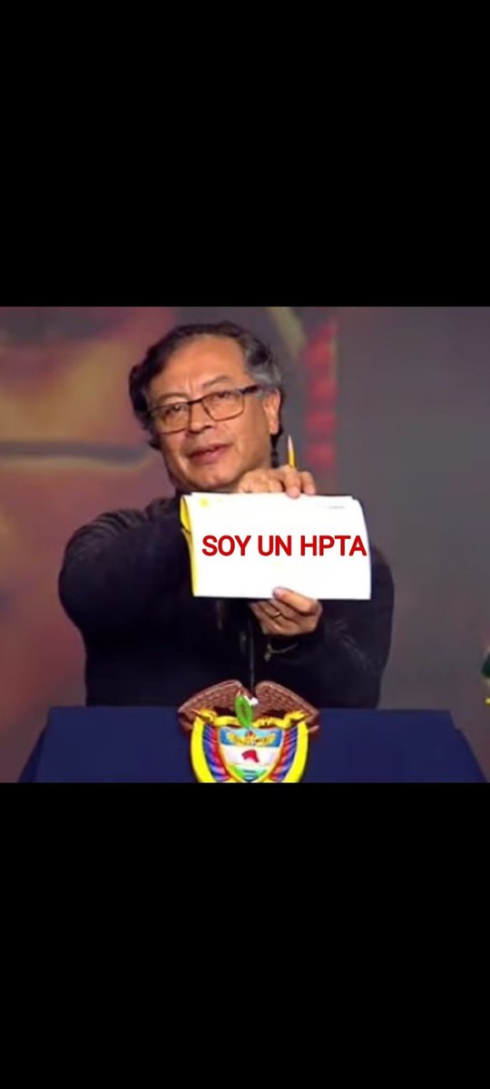 Franco (@fernand58931810) on Twitter photo La irresponsabilidad de los padres del terrorista y drogadicto <a href="/petrogustavo/">Gustavo Petro</a> no tiene perdón. Como no se les ocurrió evitar ésta tragedia simplemente utilizando un preservativo?.
Paaaridos. La irresponsabilidad de los padres del terrorista y drogadicto <a href="/petrogustavo/">Gustavo Petro</a> no tiene perdón. Como no se les ocurrió evitar ésta tragedia simplemente utilizando un preservativo?.
Paaaridos.
