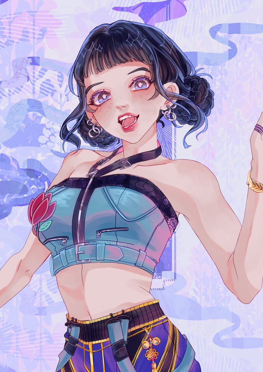 Neru_Scarlet's tweet image. Zoey 💙

Last one for the set yippeee
#KPOPDEMONHUNTERS #HUNTRIX