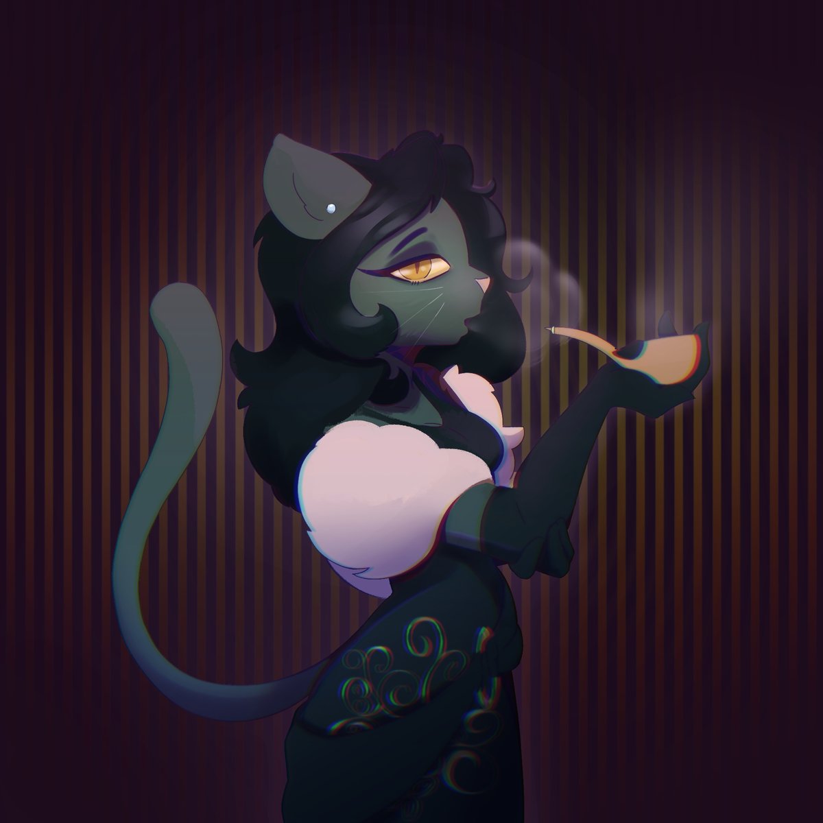 DraffyDraf's tweet image. first furry atack &amp;gt;:3
#artfightattack 
@fawnaflair