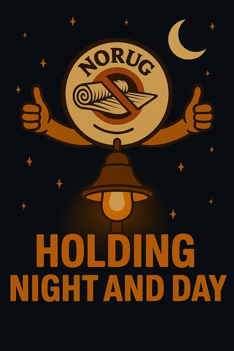 norugofficial's tweet photo. GN. Sleep easy. 
Trust is built. $NORUG is verified. 🛏️🛡️
#NORUG #GN
#MemeCoin #Crypto #Web3 #CryptoMemes #Altcoins #BasedFi #CryptoTwitter https://t.co/j55x6rKcIh