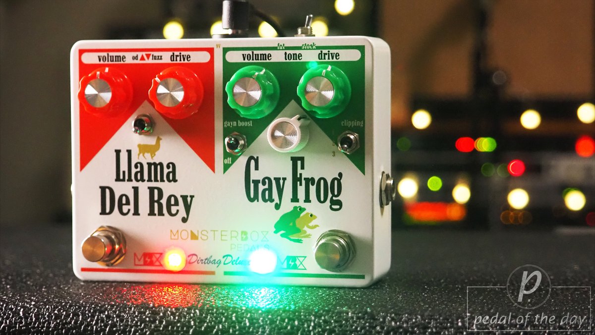 pedaloftheday's tweet photo. Head on over to our website as we check out the #MonsterBoXPedals Dirtbag Deluxe Dual Overdrive Fuzz - these guys are making some great-sounding gear, enjoy!!

https://t.co/QrlYHsap5K

#pedaloftheday #MonsterBox #dirtbag #overdrive #fuzz #guitarpedals https://t.co/OXDEpMNGqf