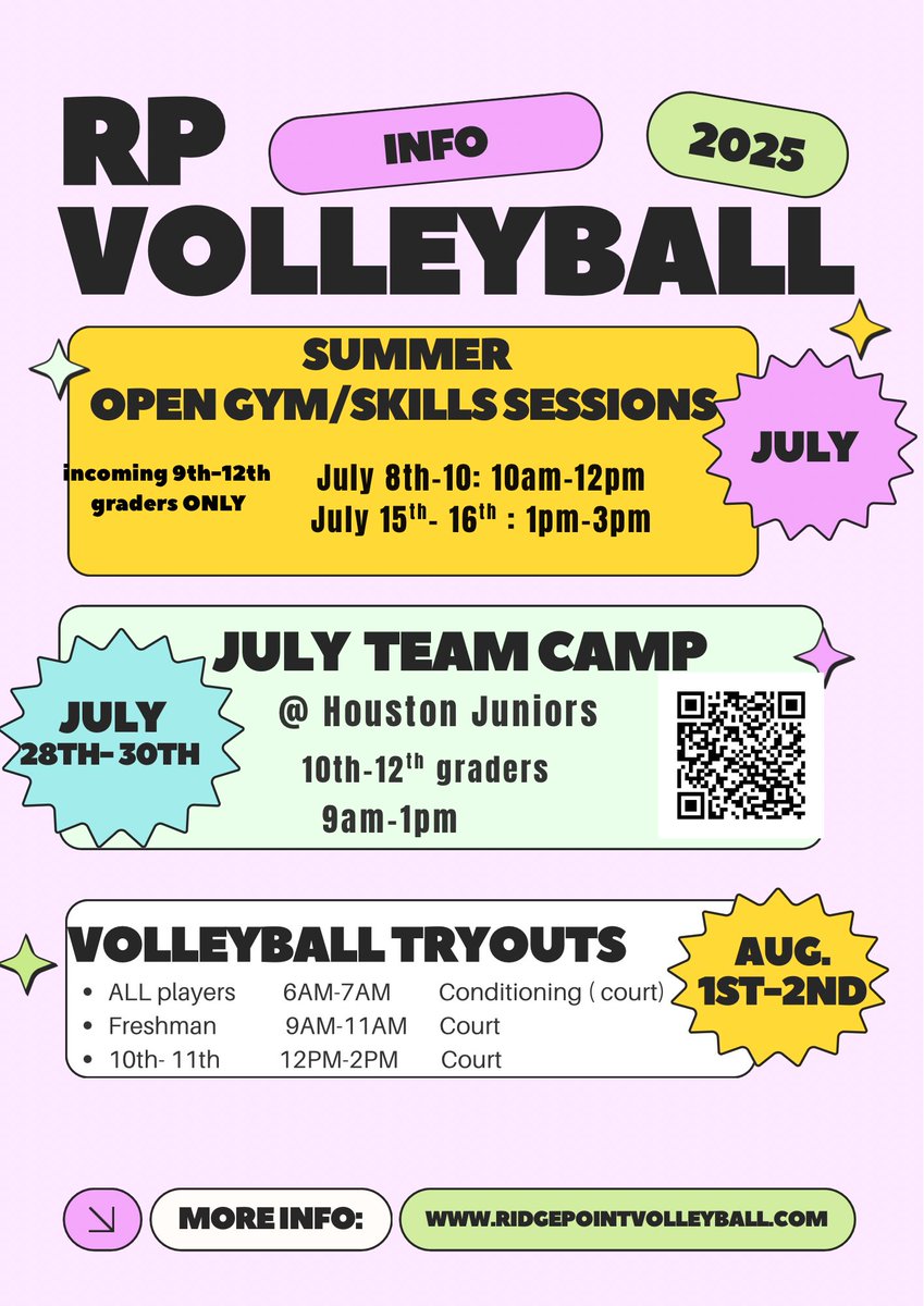 Time to get back to work! 
25 days til GO TIME! 
Make sure you know what’s happening in Panthers VB.  #Believe #Mrk923