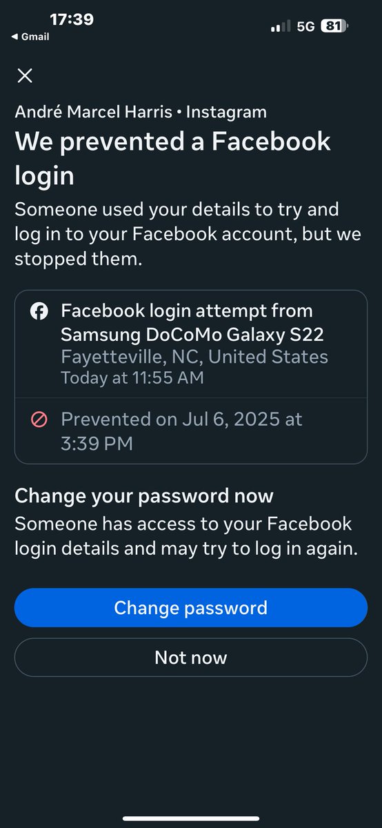 Which one of you jokas in Fayetteville tryna hack into my Instagram, and why? lol it being in Fayetteville makes me think it’s someone I know cuz that’s just too much of a coincidence lmao 🤣