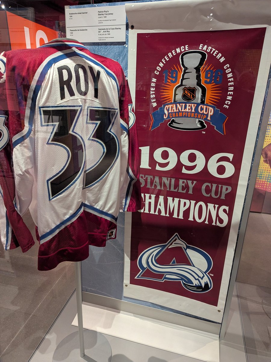 BrentHBaker's tweet image. Some fun things at History Colorado Center. John Denver's guitar, Bill Clinton's saxophone, noting Avalanche as 1996 Stanley Cup champions, home of the 1990s with an Iran-Contra/Oliver North Time mag.