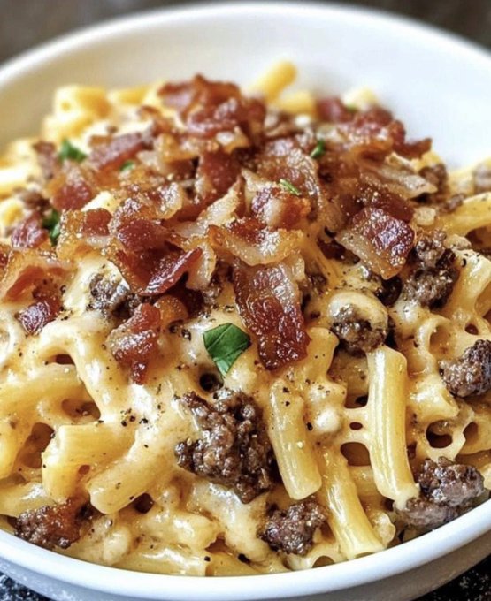 Bacon Cheeseburger Macaroni