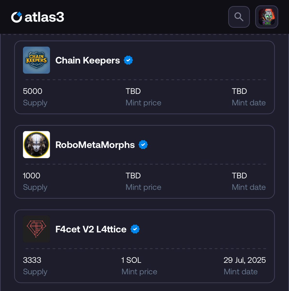 ๐ฒ NFT | Emko ๐ฒ (@therealemko_) on Twitter photo End of the Sunday - 3/3 trending projects by Emko as Lead Collab Manager ๐ค
โข <a href="/ChainKeepers_/">Chain Keepers</a> upcoming quality mint over MegaETH
โข <a href="/_robometamorphs/">RoboMetaMorphs</a> long term & sustainable project on ETH chain with 1,000 supply
โข <a href="/f4cetsofficial/">F4CET V2</a> real builders & RWA project on solana chain End of the Sunday - 3/3 trending projects by Emko as Lead Collab Manager ๐ค
โข <a href="/ChainKeepers_/">Chain Keepers</a> upcoming quality mint over MegaETH
โข <a href="/_robometamorphs/">RoboMetaMorphs</a> long term & sustainable project on ETH chain with 1,000 supply
โข <a href="/f4cetsofficial/">F4CET V2</a> real builders & RWA project on solana chain