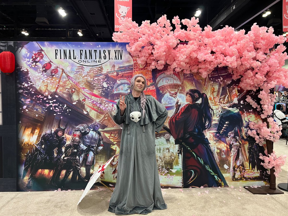ffxivko's tweet photo. Made it to @AnimeExpo 2025 with @eclaireXIV !!! Bought some goodies from Artist’s Alley and had fun doing the interactive activities at the @FF_XIV_EN booth 🙌🏻 until next time! https://t.co/067V64PlqK