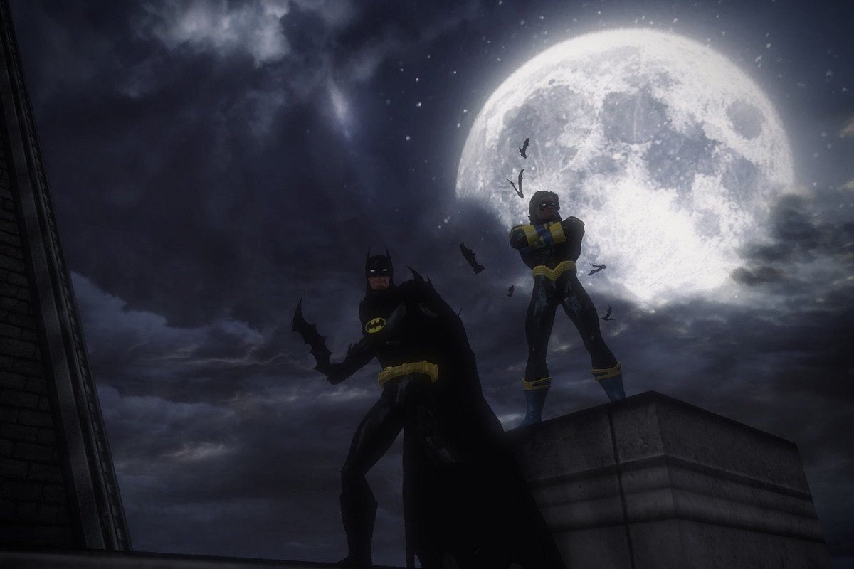 BatsDCUO's tweet image. Myself &amp;amp; Checkmate’s Nightwing. #DCUO 🦇