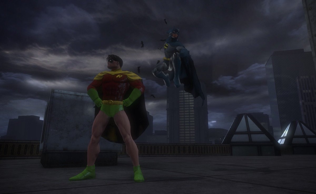 BatsDCUO's tweet image. Myself &amp;amp; Checkmate’s Nightwing. #DCUO 🦇
