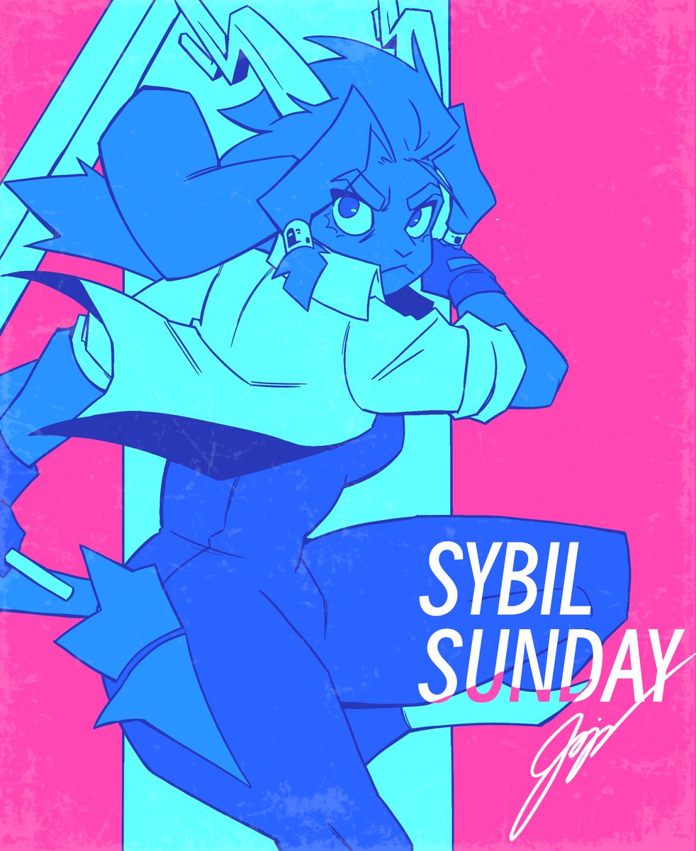 JojoDelte's tweet image. (Sybil Sunday) nothing crazy today just Sybil lookin cool #pseudoregalia