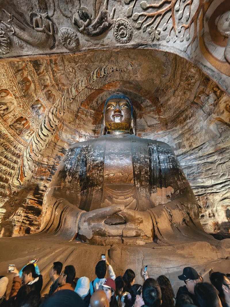 Yungang Grottoes is located in Datong, Shanxi Province of China. The grottoes is a relic of the Northern Wei Dynasty (386 - 534). The sculptures developed traditional Chinese art melded with social features of the time. Listed by UNESCO as a World Cultural Heritage Site in 2001.