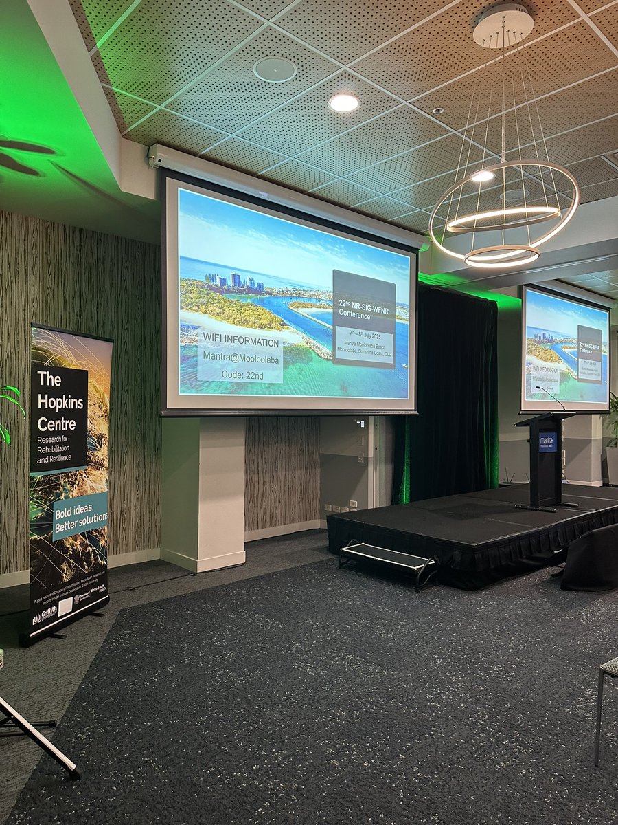 The Hopkins Centre is proud to be part #NRSIG2025 a multidisciplinary neuropsychology #rehabilitation conference, with Prof. Tamara Ownsworth starting proceedings.