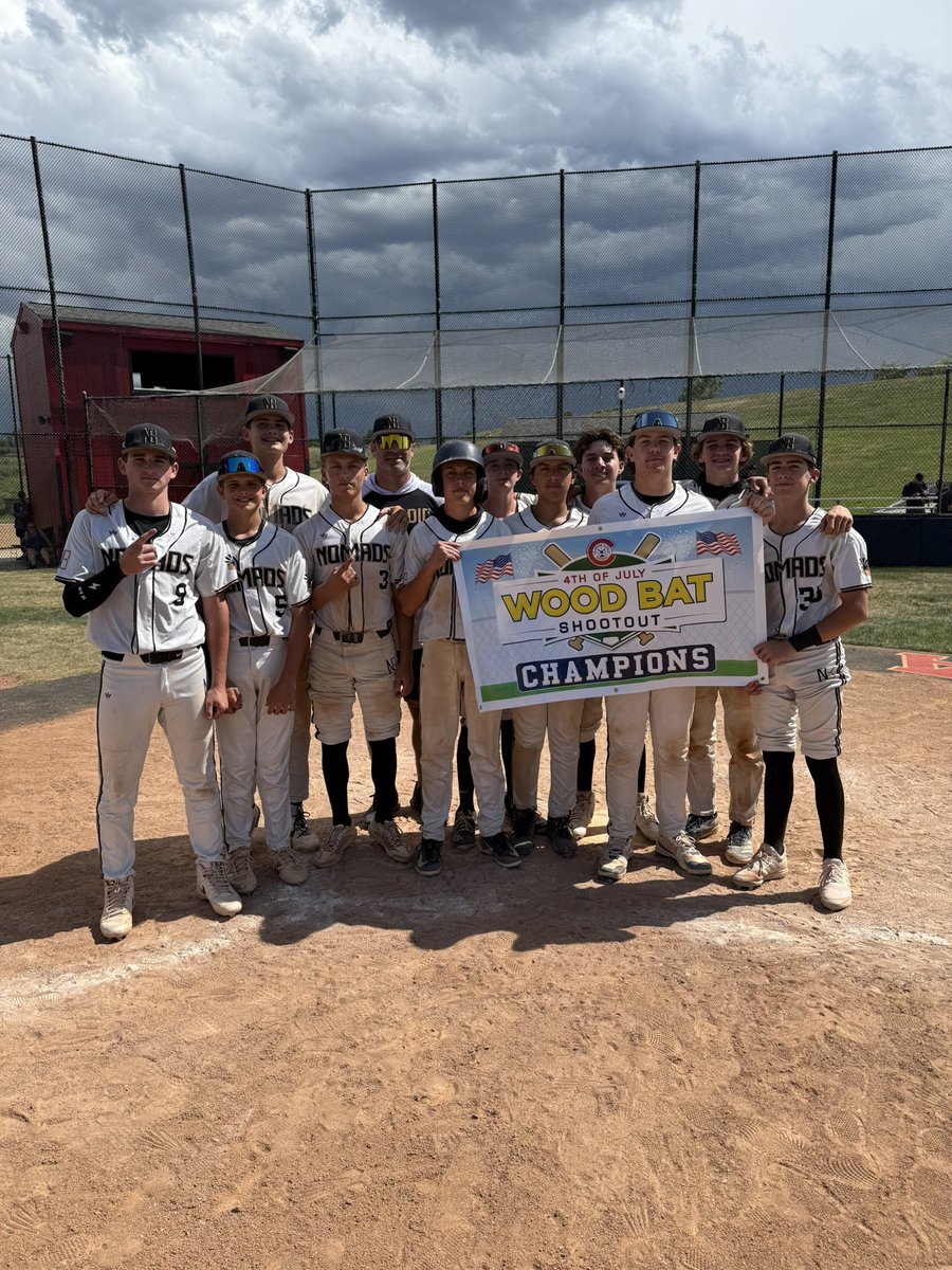 Congratulations to Nomadic 15u Premier, CCB 4th of July 15u Champions!