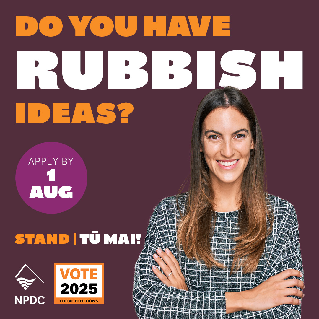 Run for Council and make big decisions on rubbish, roads and other projects. Get all the details here: bit.ly/4ksVXbV