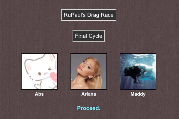 fruitianas's tweet image. our drag race: concerts edition top 3! are you #teamabs , #teamariana , or #teammaddy ?
