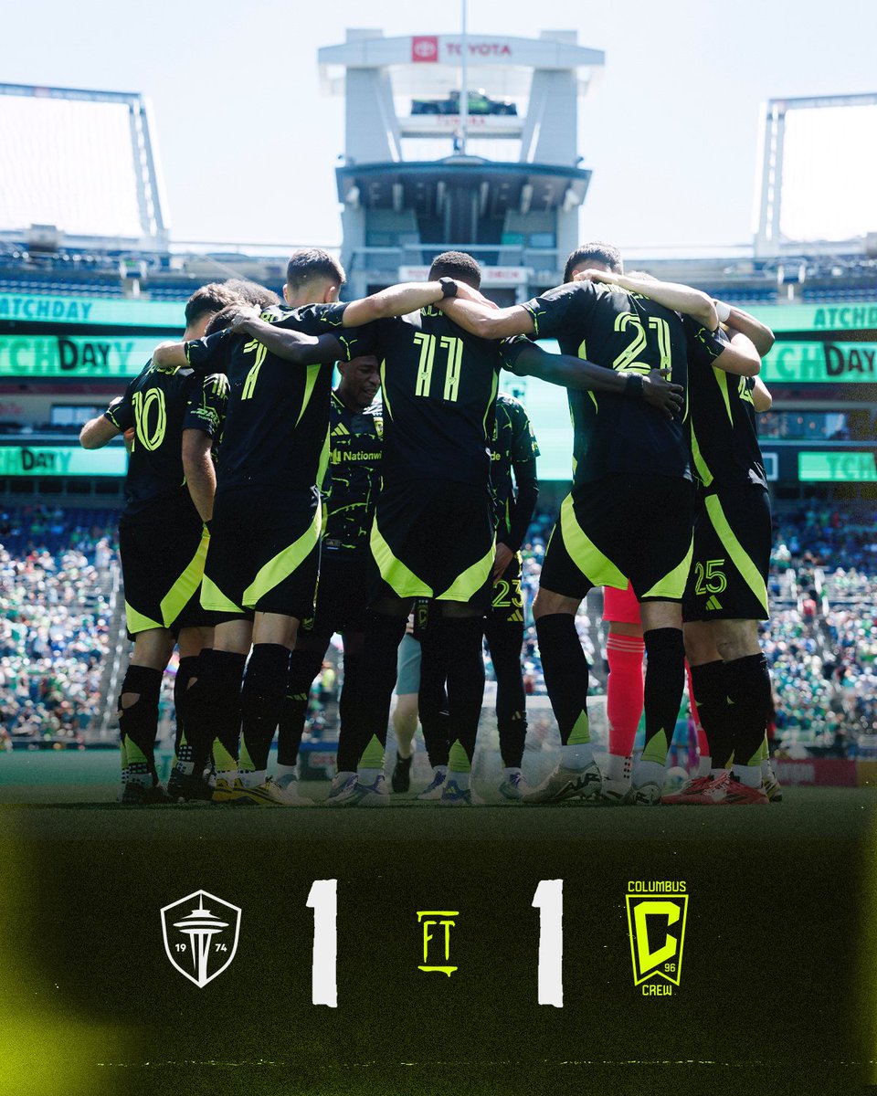 ColumbusCrew's tweet photo. Heading home with a point.
#Crew96 | #SEAvCLB https://t.co/ORoezeAs60