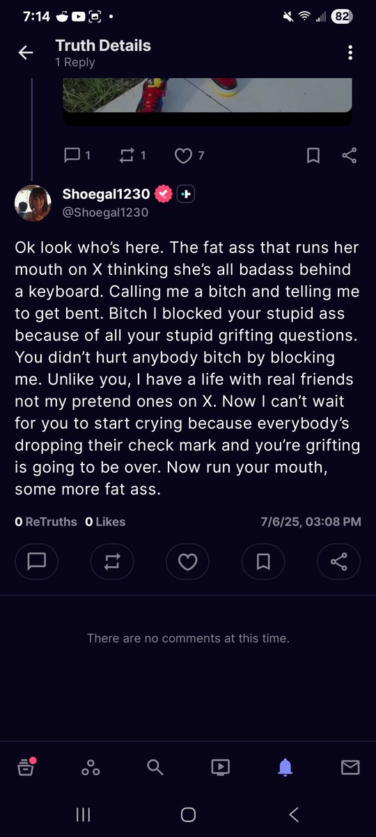 I haven't even used the platform, and already, I'm triggering poosays. 

She can get bent a second time. 🤣🤣