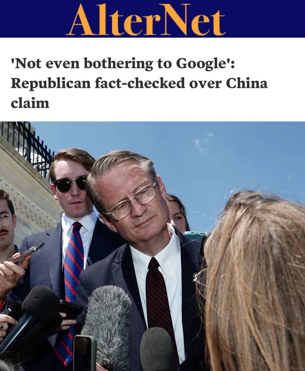 The Knoxville Holler (@knoxvilleholler) on Twitter photo “Not even bothering to Google”
As we posted about yesterday… #BumblinBurchett <a href="/RepTimBurchett/">Rep. Tim Burchett</a> getting ripped for claiming China has no wind turbines when it actually leads the world… alternet.org/tim-burchett-g… “Not even bothering to Google”
As we posted about yesterday… #BumblinBurchett <a href="/RepTimBurchett/">Rep. Tim Burchett</a> getting ripped for claiming China has no wind turbines when it actually leads the world… alternet.org/tim-burchett-g…