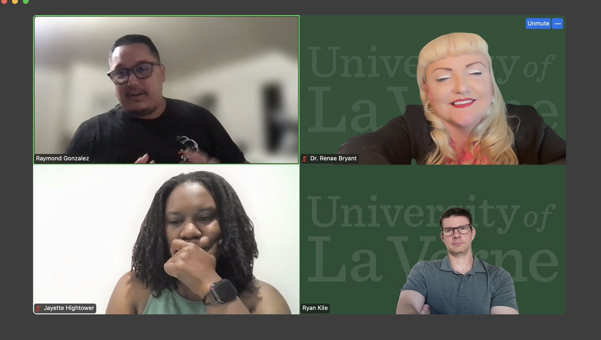 DrRenaeBryant's tweet image. Great first University of La Verne LaFetra College of Education Educational Leadership Doctoral Learning Community Group Meeting. We gave elevator introductions, created our norms, discussed our DISC results and discussed possible applications outside of the group. So excited for…