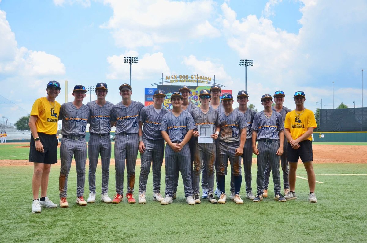 Another good weekend by Team Louisiana Goleman as they go 4-1 and lose in the finals. This group has won 7 of their last 9 and have been playing some really good baseball!