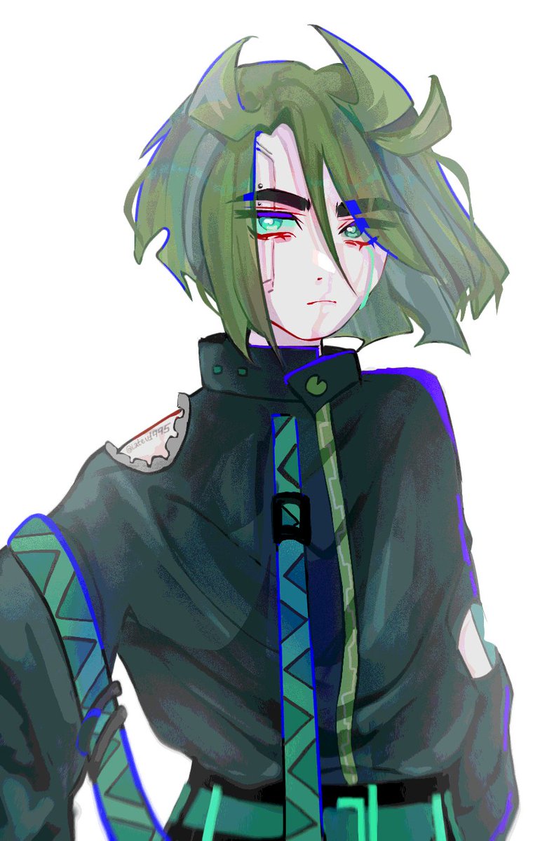 iatev1995's tweet image. bro got a bit of a glow up #digitalart #originalcharacter